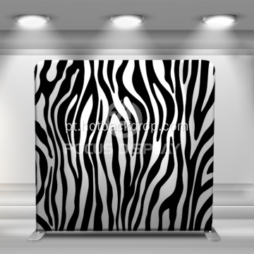 TENSÃO DE TENSÃO DE TENSÃO DE TEXTIÇÃO DE ZEBRA parede de pano de fundo